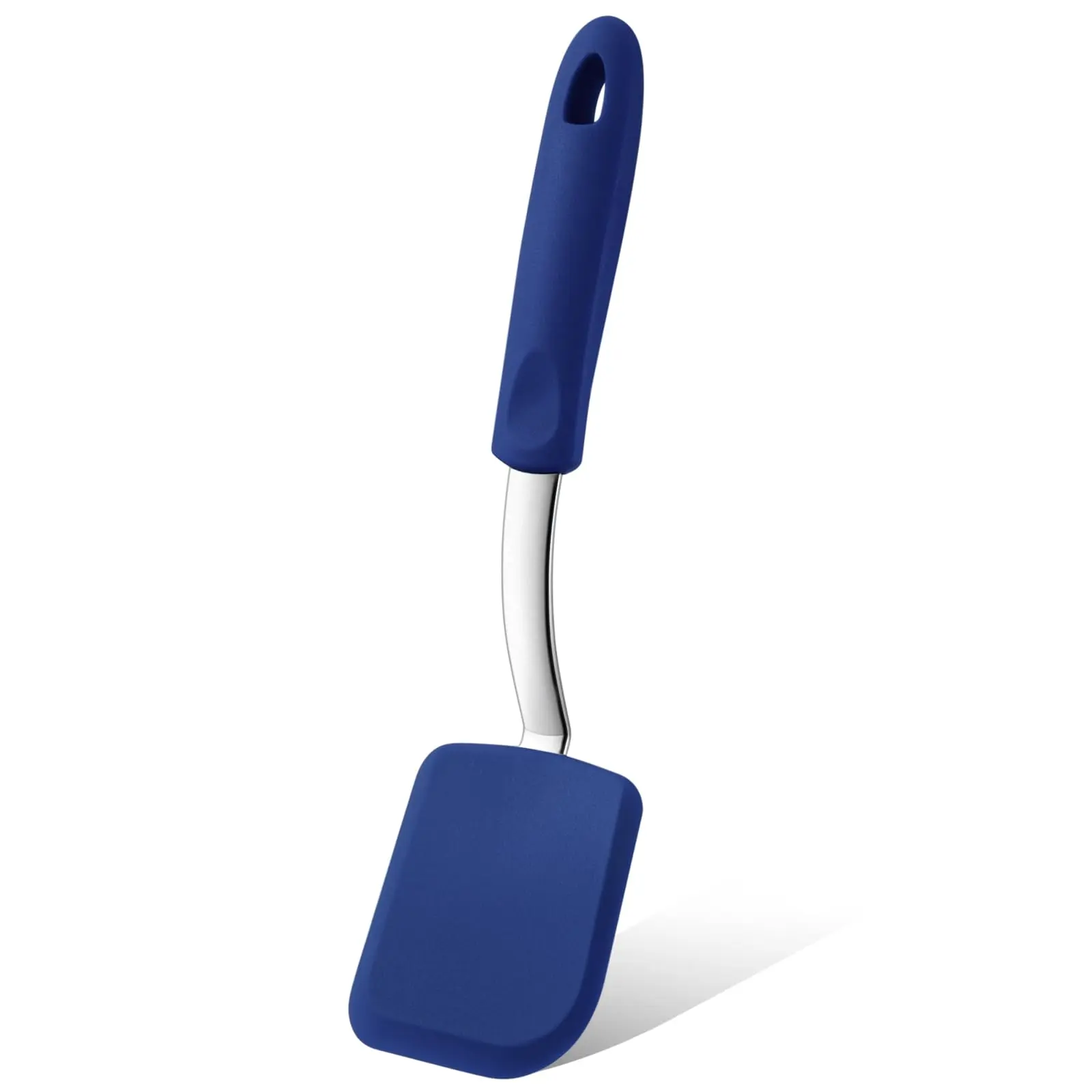 Small Silicone Spatula Flexible Cookie Heat Resistant Pancake Turner For Kitchen Use Nonstick Cookware No Scratch Cooking Flipper Egg