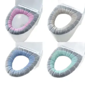 4 pcs Toilet Cover - Available in Multiple Colors, Soft Material, Easy to Clean, Ideal for Everyday Use