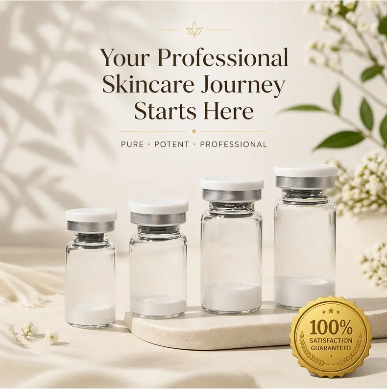 K-Beauty Copper Peptide & Collagen Lyophilized Powder Ampoule - Vials, Daily Freshly Activated Potent Serum for All Skin Types, Longevity Support, Fine Line Smoothing, Brightening, Barrier Soothing, Deep Hydration anti-aging facial essence