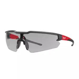 Safety Glasses with Gray Fog-Free Lenses