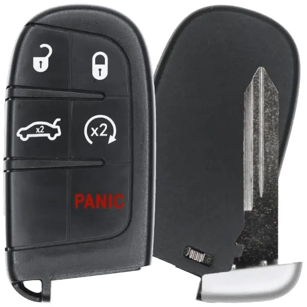 Keys4Less Replacement Smart Key Fob for Dodge Charger 2018 FCC M3N-40821302 M3N40821302 PN 56046759AF 56046759AA 05026676AH