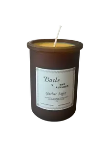 Gather Light - Saffron Beeswax Tallow Candle