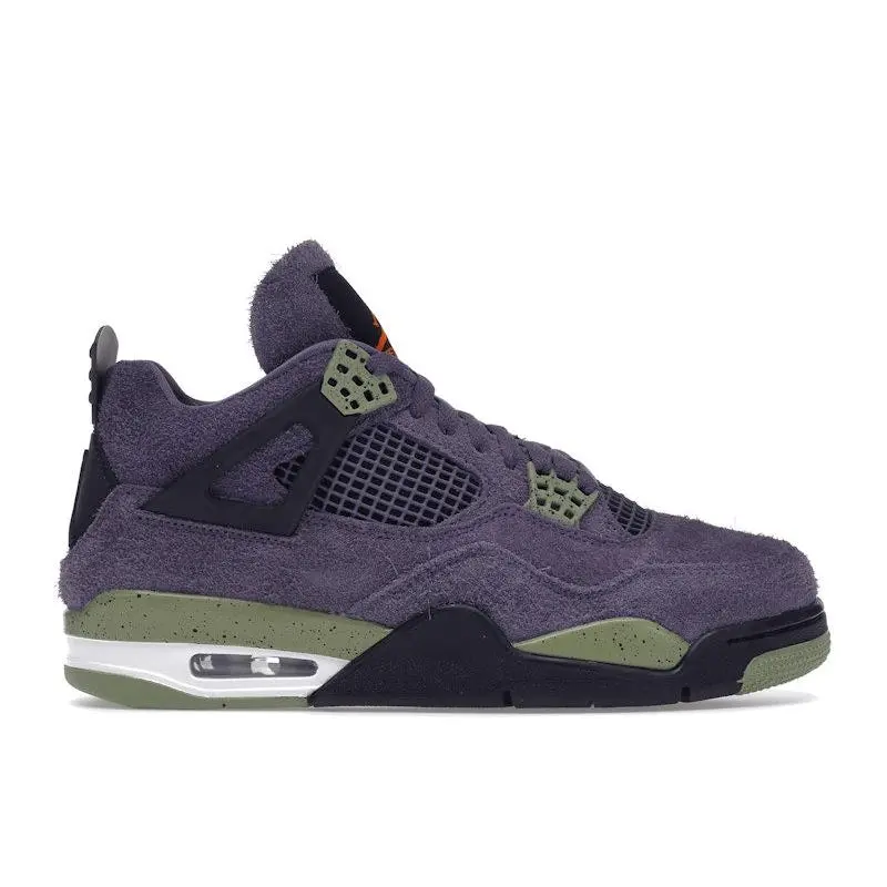 Jordan Women's 4 Retro Canyon Purple Basketball Shoes, from StockX