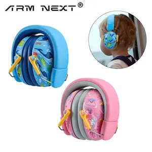Kids Noise Canceling Earmuffs for Airplanes | ARM NEXT Toddler Hearing Protection for Flights, Loud Events & Everyday Noise