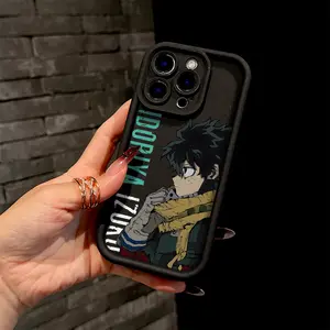 The Popular Anime Character Deku Is Suitable for iPhone 17 16 15 14 13 12 11 Pro Max Plus with a Soft TPU Back Cover That Is Drop-Resistant.