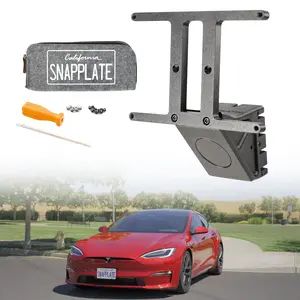 Tesla Model S SnapPlate Front License Plate Holder