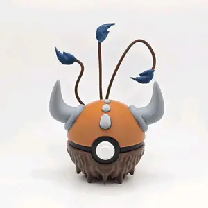 N3D Tauros Themed Pokeball Fun Design for Pokemon Fans and Collectors by The Card Guy TCGs