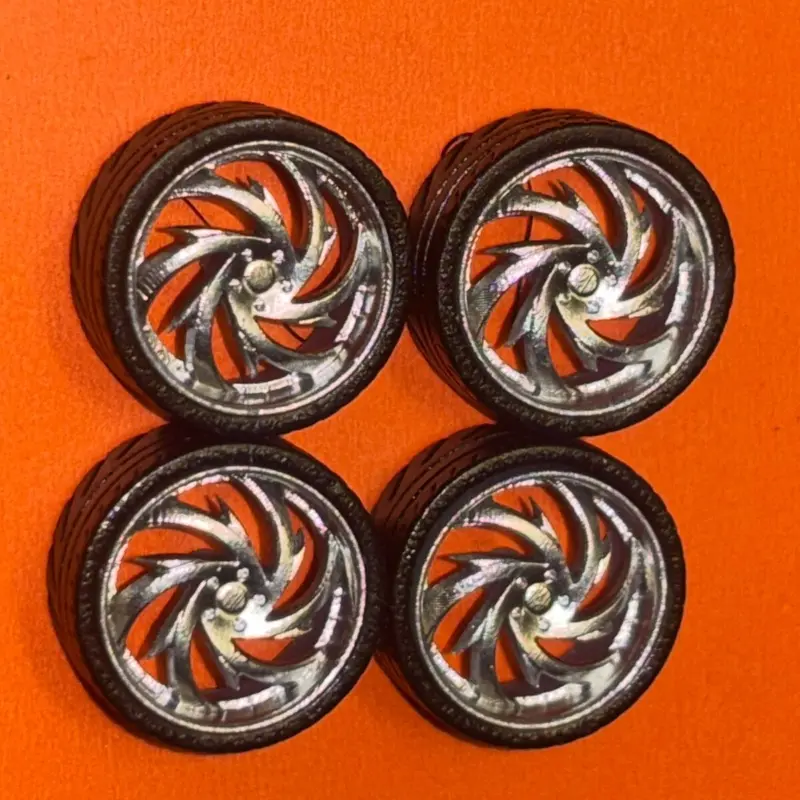 1/64 scale 12x5mm rims (blades) 1/64 scale 12x5mm rims (blades)
