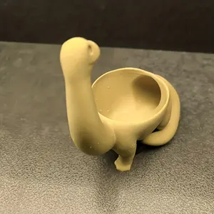 Dinosaur Planter, Long Neck Dragon Pot, Indoor Outdoor Jurassic Theme Garden Pot, Suitable for Succulents, Lightweight Plastic, Desktop Installation