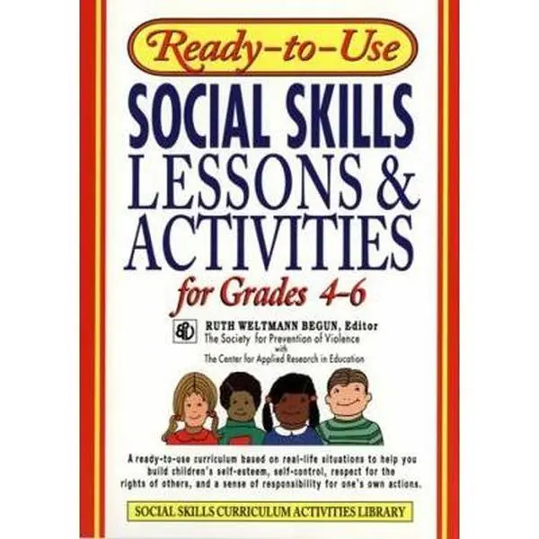 USED Book - Ready-to-Use Soc. Skills Lessons Gr. 4-6 by Begun, Ruth Weltmann (Paperback) - english