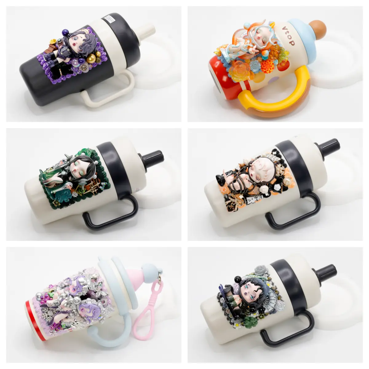 Kosbling Handmade Doll Thermo Cup With Cream Glue - Blind Bag