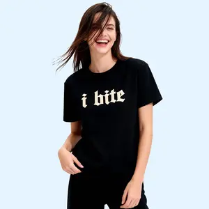 Unisex I Bite Sweatshirt Funny Girls Crewneck Sarcastic Women Long Sleeve Pullover MemeSweater Humor Outfits Funny Gift For Her 100% Cotton Loose Fit Casual tshirts women oversized tshirt women  vintage graphic tees tshirts for women