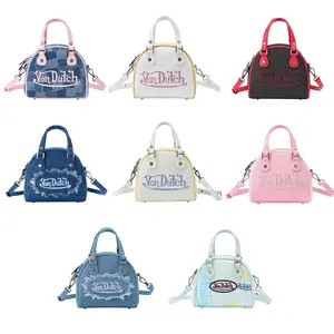 VON DUTCH DENIM BOWLING BAG - CORE COLLECTION