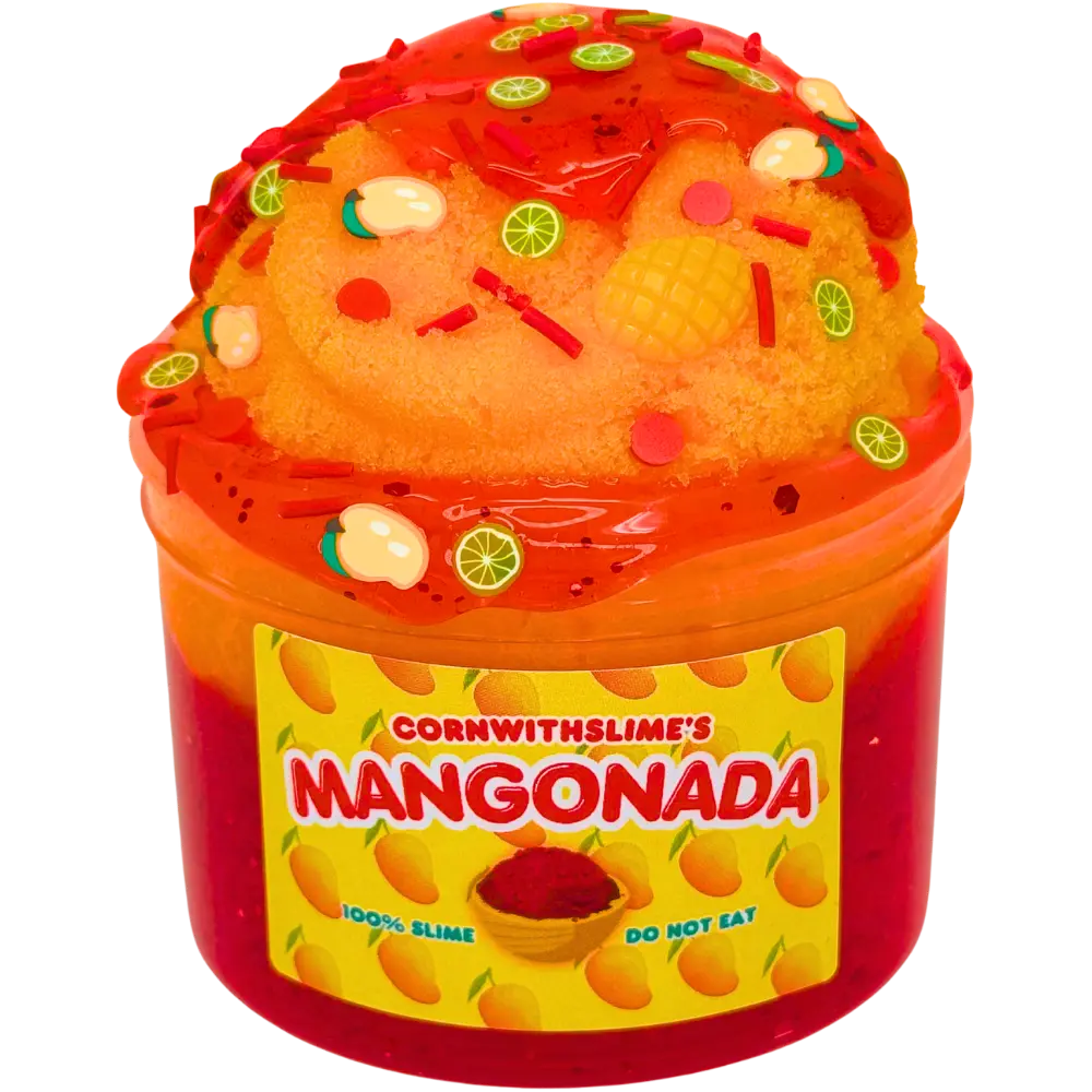 Mangonada 8oz Slime Icee x Clear Texture Scented Mango