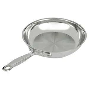 Cuisinart Chef's Classic Stainless Steel Skillet 8 in. Silver