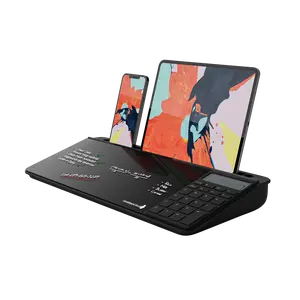 DeskBoard Buddy – Desk Organizer with Calculator or Wireless Charger | Dry Erase Board with Storage
