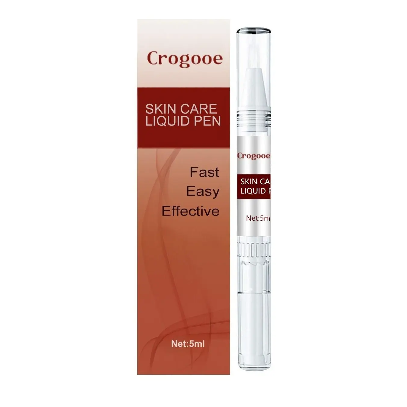 Gentle Herbal Infusion Skin Pen, Portable Applicator for Facial & Body Skincare, 4-8 Week Nourishing Routine Tool