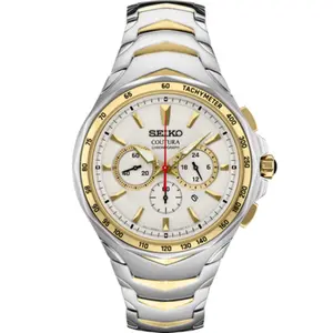 SRWZ24 Seiko Coutura Quartz Chronograph White Dial Men's Watch