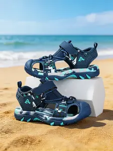 Open-Toe Sandals, Casual Versatile Lightweight Comfortable, Suitable for Boys Girls Daily Leisure Outdoor Sports, Water Resistant