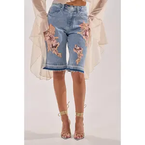 TRY ME DENIM BERMUDA SHORT