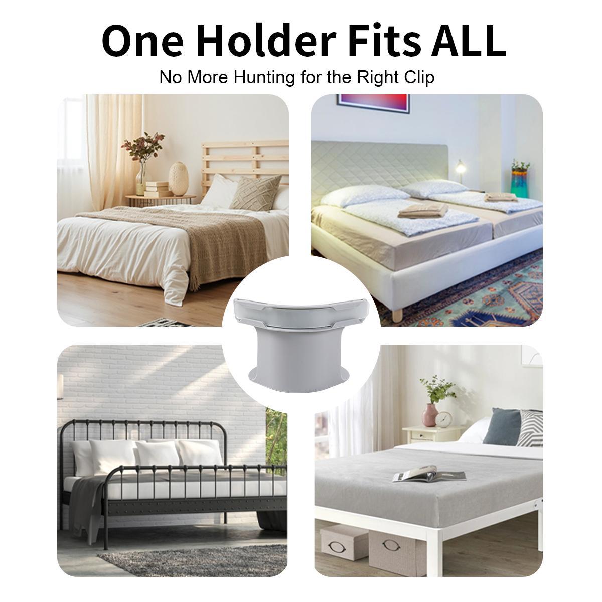 Bed Sheet Holder with Locking Clips, 1 set of 4pcs Bed Sheet Holder Straps Fits Any Size Mattress Keeping The Sheets Firm ，Easy Installation Sheet Clips,Durable Bedding Accessories,New Year's gift, Valentine's Day gift