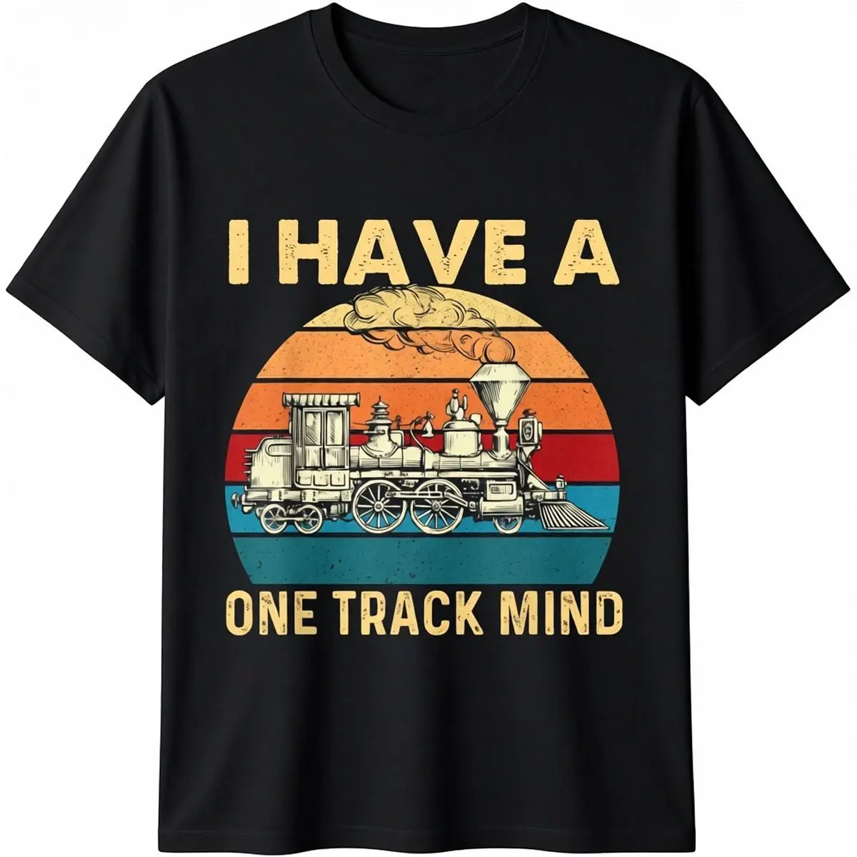 I Have A One Track Mind - Trainspotter Model Train Railroad T-ShirtGift T