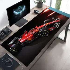 1-Piece Large Gaming Mouse Pad F1 Racing Theme Design Non-Slip, Washable Rubber Base Computer & Office Decor Extra-Long Computer Accessory Top Choice for Gamer Gifts Study & Work Area Decor Desktop Mouse Pad Gaming Pad XXL Size Mouse Pad