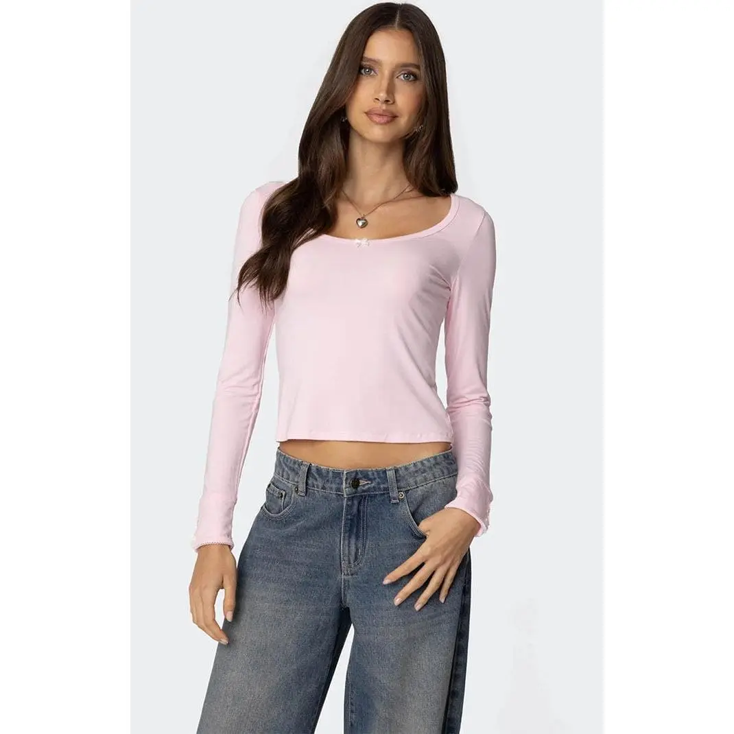 Edikted Women's Lolo Bow Top