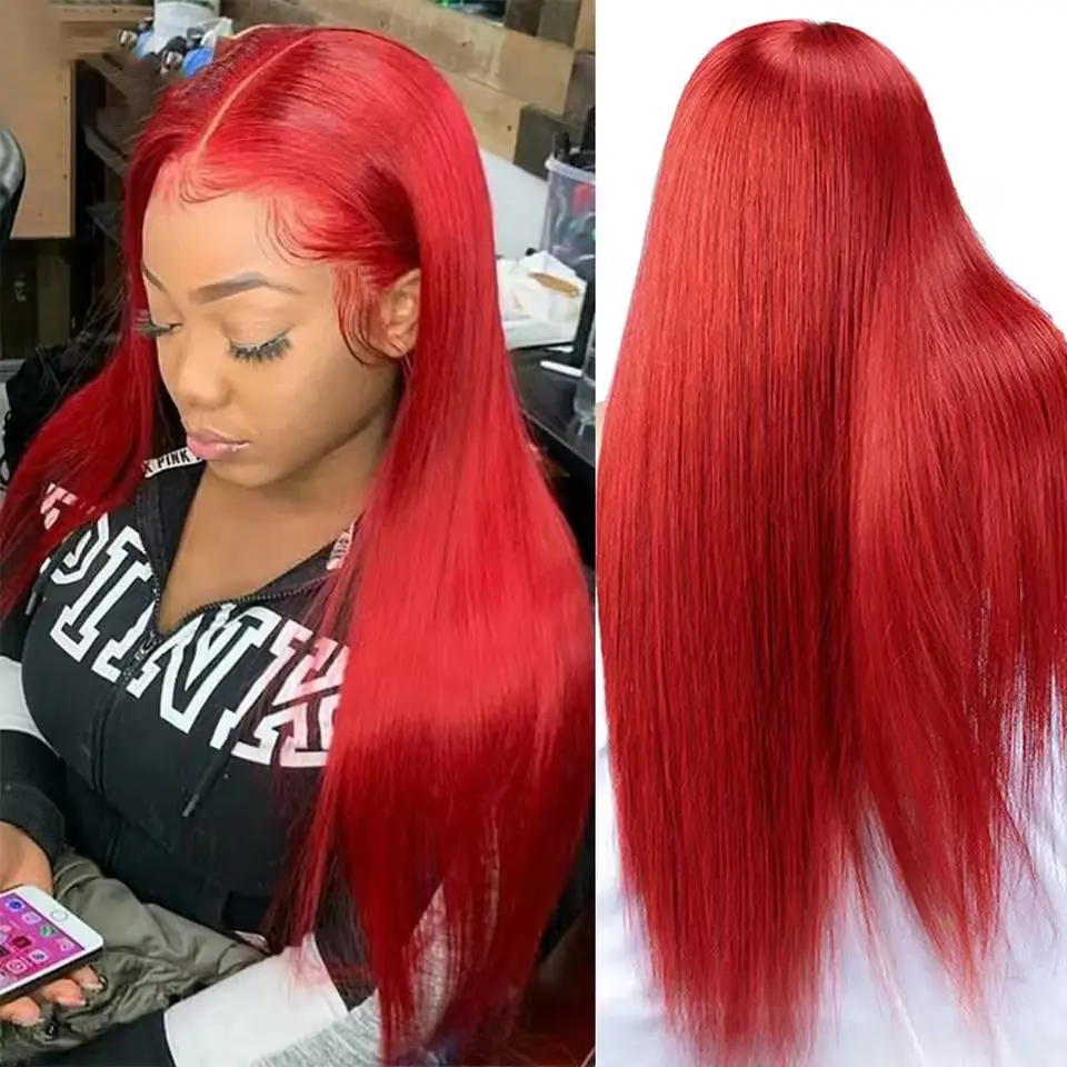 Hot Red Straight