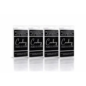 4-Pack Aged Leather Wax Melts