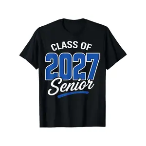 Class of 2027 Senior T-Shirt | Unisex 2027 Graduation Casual Graphic Tee
