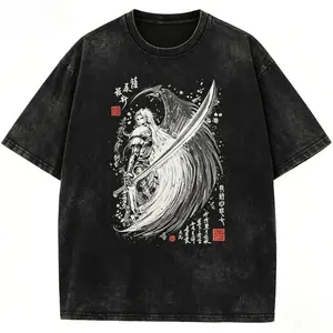 Sephiroth Shirt,Final Fantasy Shirt,Game Shirt,Vintage Tee Vintage Graphic Tee - Menswear Womenswear-Streetwear Tops - Casual Cotton Crewneck Shortsleeve T-shirt