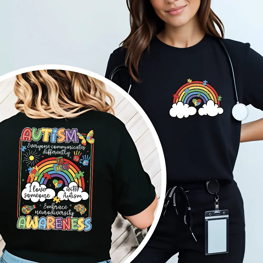 Autism Awareness Shirt, Retro Autism Mama Shirt, Autism Month Shirt, Autism Teacher Gift, Autism Walk Shirts, Inclusion Tee