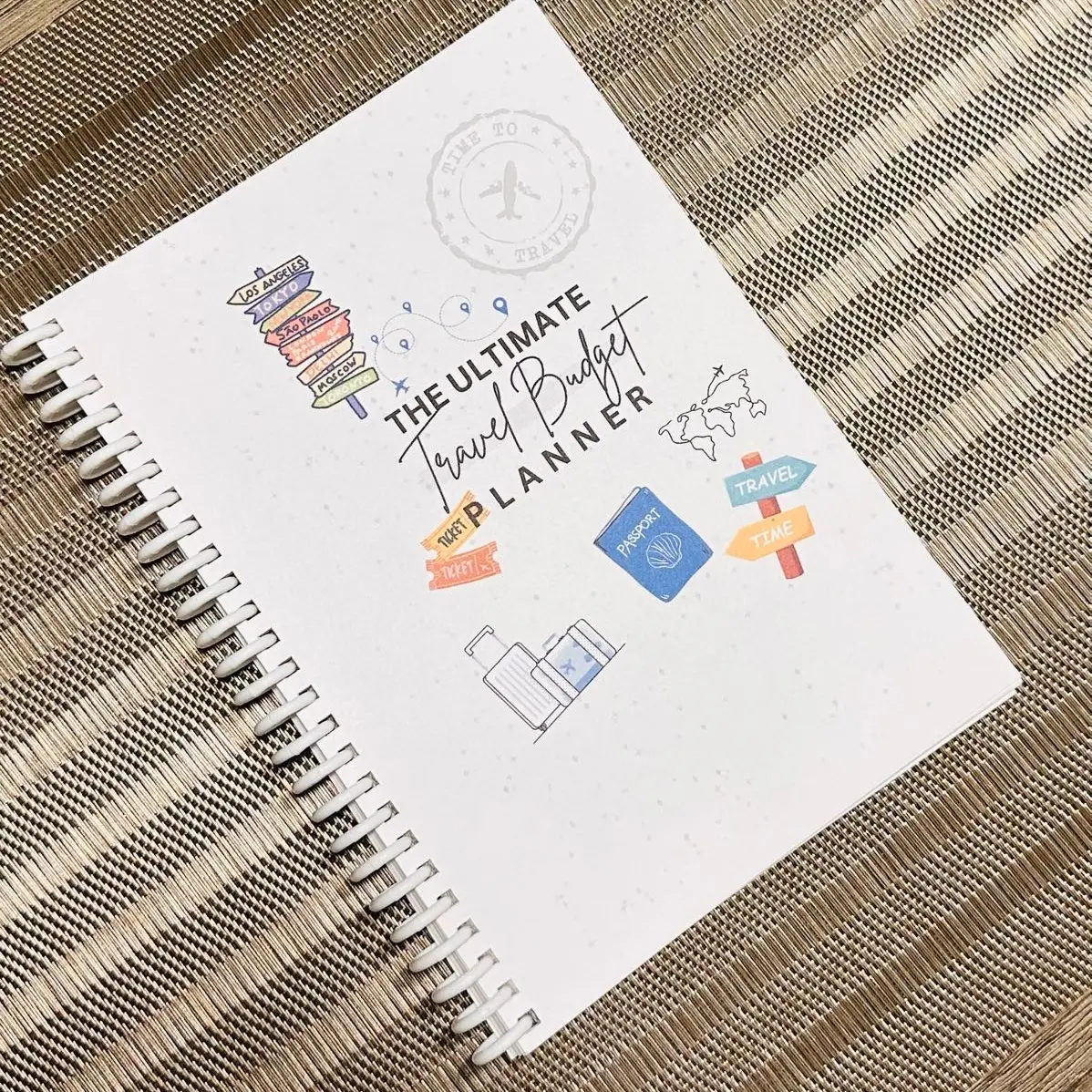 Travel Budget Planner | Travel Journal Book | Ultimate Vacation Expense Tracker | Travel Journal | Vacation Planner | Expense Tracker