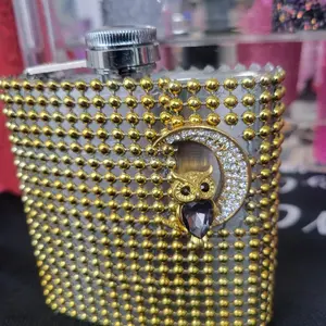 Golden Owl 8oz Flask