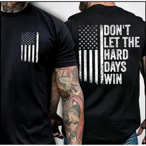 Don't Let The Hard Days Win, Mental Health Matters, Trending shirt Casual Short Sleeve T-shirt/ Sweatshirt for Daily Wear, Men's Top for All Seasons