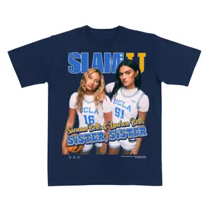 [SLAM] Sienna Betts Lauren Betts Sister Sister Graphic Shirt, College Basketball Sisters Fan Tee, Women Sports Streetwear Outfit, Slam Inspired Gift Idea