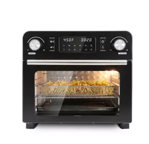 Elite Cuisine 23L Air Fryer Convection Oven with Programmable Timer & Temperature, XL Capacity, 12 inch Pizza