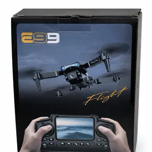 [NEW Drone MAX Upgrade Edition] NEW Drone MAX Upgrade Edition with 2 Batteries - Screen Control, Dual Camera, Obstacle Avoidance, Brushless Motor, Fol