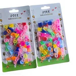 2 pack ABC barrette,Hair clip