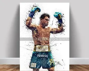 Canelo Alvarez Poster, Boxing Champion, Poster Print UnPoster Print UnPoster Print Unframe, Wall Art Print, Kids Decor, Man Cave Gift, Sports Art