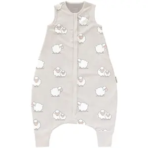 4 Season® Baby Sleep Bag with Feet, Merino Wool & Organic Cotton, Sheep