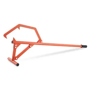 VEVOR Timberjack, 46.5 in, Heavy Duty Steel Log Roller, Log Lifter with Adjustable Cant Hook, Logging Tools Log Jack for Logs Ups to 25 Dia, Timber Jack for Rolling Cutting and Lifting Logs