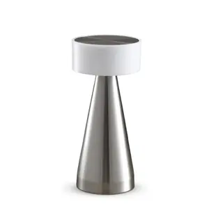Portable LED Desk Lamp - 3-Color Touch Control,3-Levels Brightness,Rechargeable Battery,Ideal Bedside Lamp for Nightstand,Bedroom, Living Room