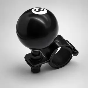 8 Ball Steering Wheel Spinner Knob Universal 360 Degree Rotating Car Turning Handle Heavy Duty Steering Wheel Accessory for Most Vehicles 1 Pack