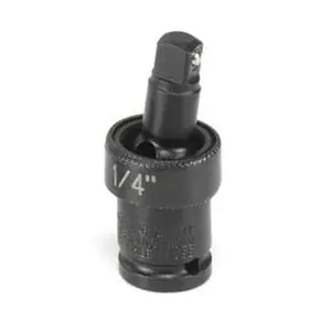 212 MAIN .25x.25" Alloy Steel Universal Joint with Friction Ball, High Torque Impact Socket Accessory for Tight Areas