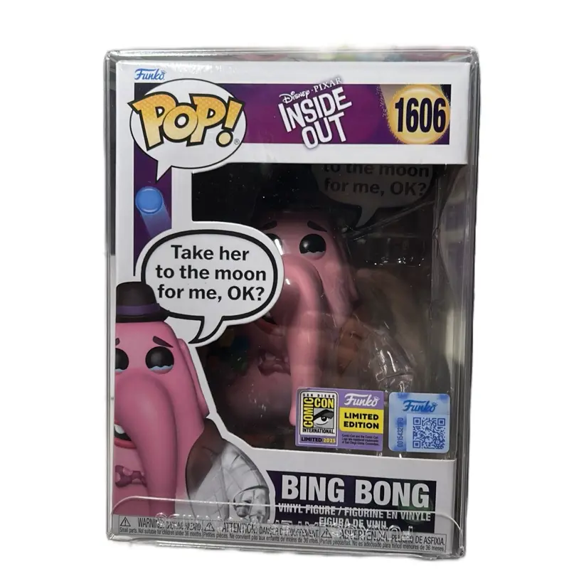 Funko Pop Vinyl Figure - Inside Out Bing Bong TV/Movie Character Collectible, with SDCC Con Sticker, for New Fans