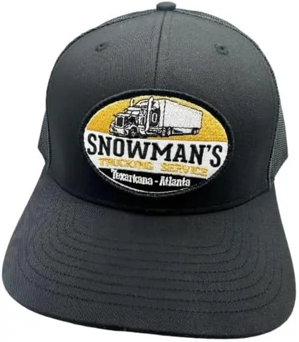 Snowman's Trucking Service Hat, Cap, Adjustable, Embroidered Patch, Richardson 112
