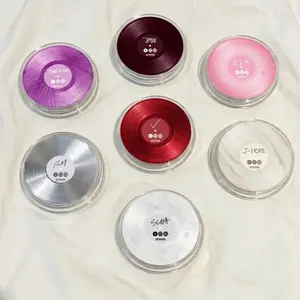 Bangtan Vinyl Record Style Acrylic Phone Grip, Magnetic & Adhesive Options For Army, Arirang Merch Inspired Phone Stand