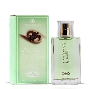 Al Rehab Pistachio Choco Musk Eau De Parfum 1.65FL.OZ / 50ML Classic Size Perfume with Pistachio Chocolate & Musk Notes